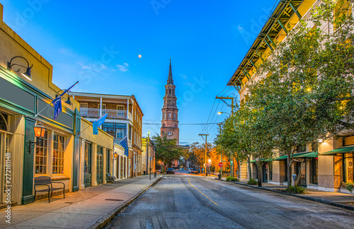 Church Street in Charleston, South Carolina, USA
