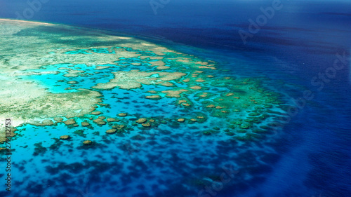 Shallow edge of the back reef (Lodestone Reef, Great Barrier Reef, Australia)