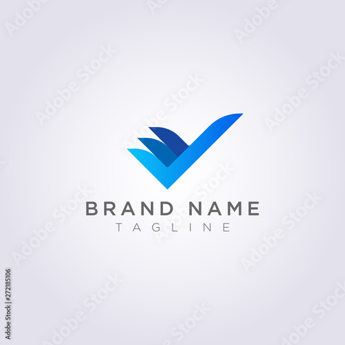 Creative Check Logo Design for your Business or Brand