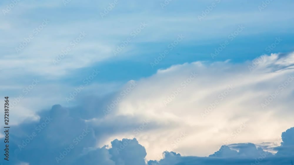 Time lapse of clouds moving in the sky, Chiangmai Thailand Time lapse of clouds moving in the sky, Chiangmai Thailand