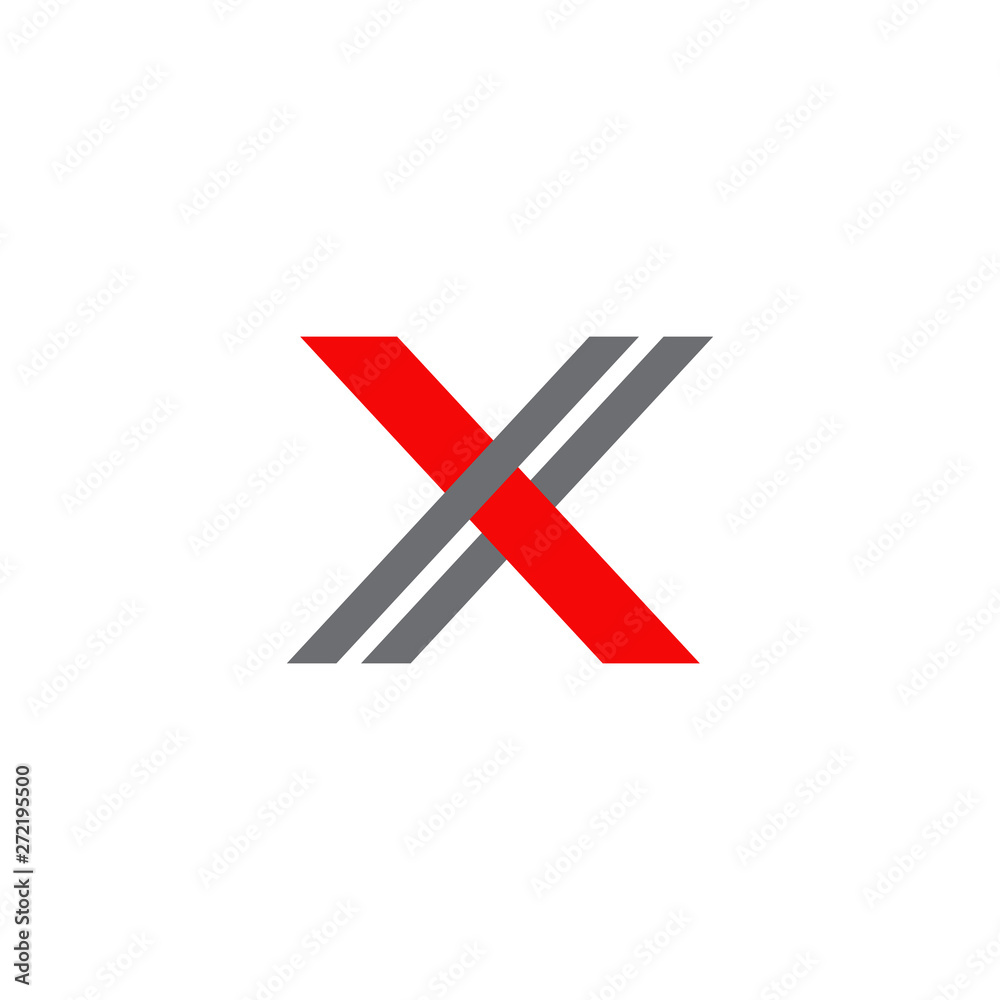 X letter logo design vector template X letter logo design vector template