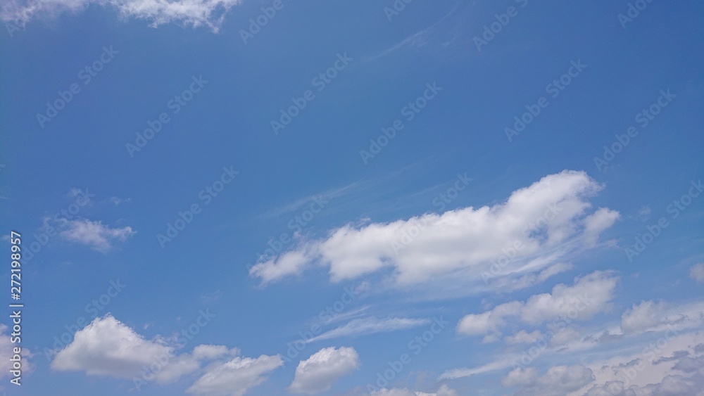 Fototapeta premium blue sky with clouds