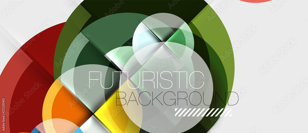 Circular geometrical design template Circular geometrical design template