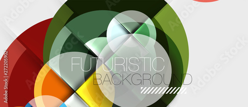 Circular geometrical design template