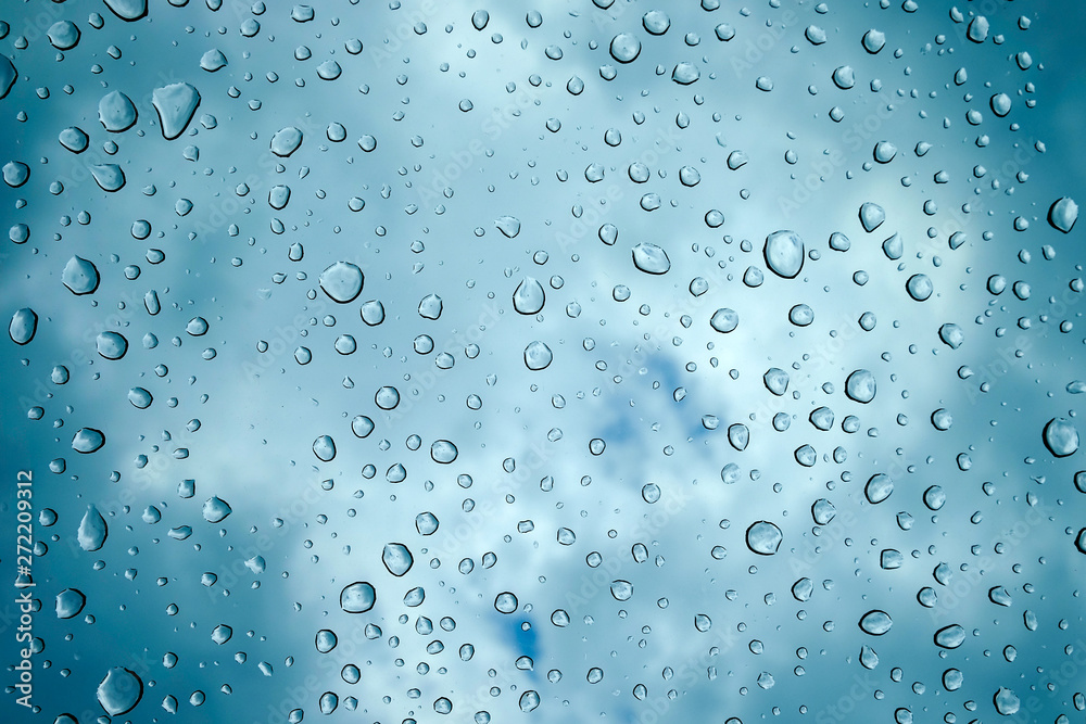 Water drops on glass background Water drops on glass background