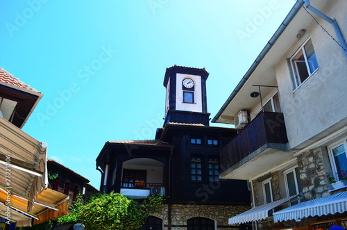 Ancient architecture of the island of Nessebar, UNESCO World Heritage photo