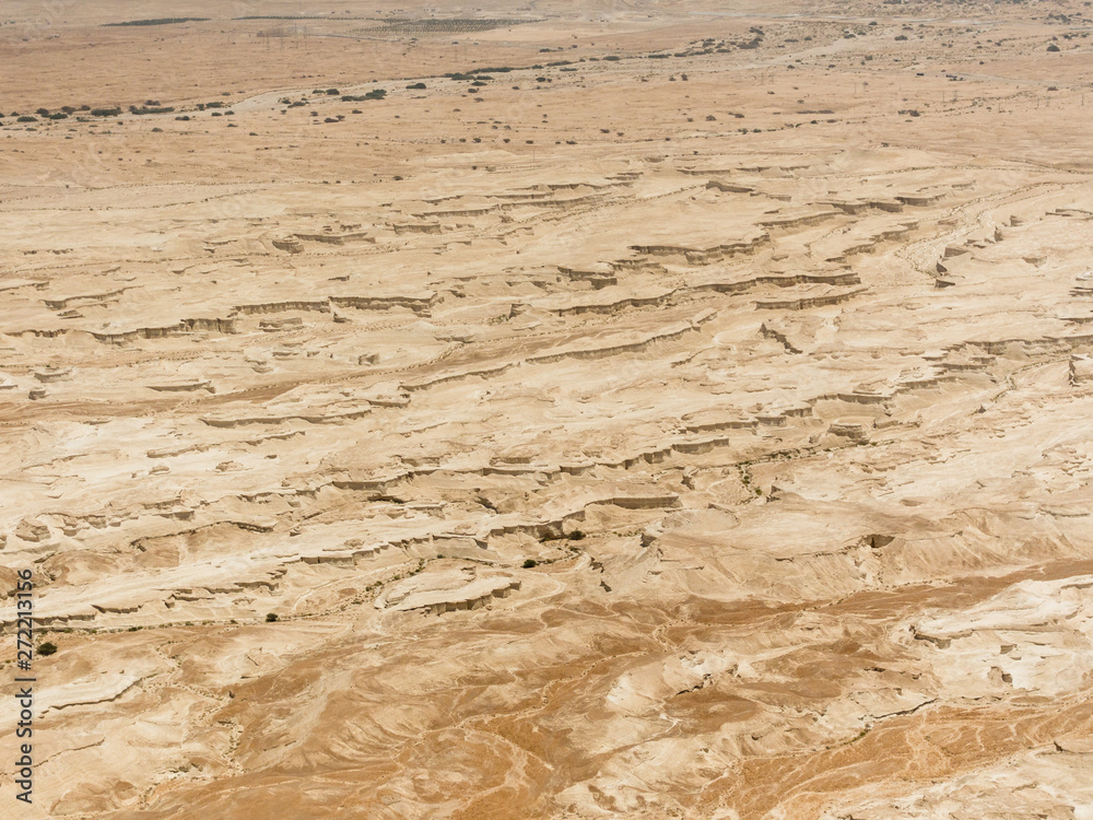 Fototapeta premium View from Masada fortress in Masada, Israel