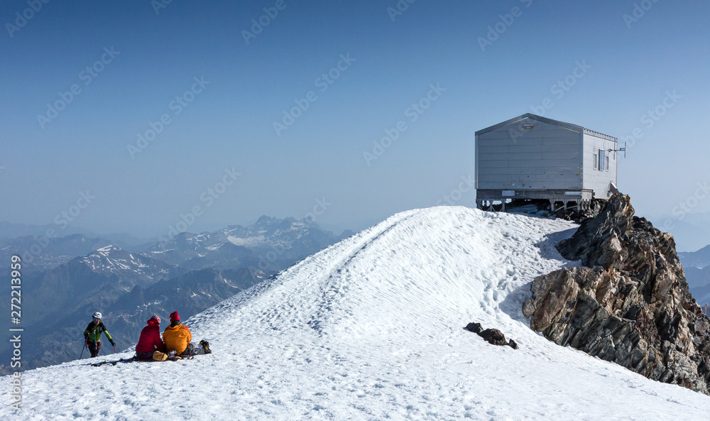 Wunschmotiv: Le Refuge Vallot sur le Mont Blanc #272213959