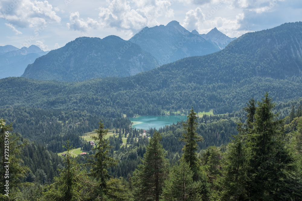 Tirol, Austria, Leutasch region. Alpine Landscape