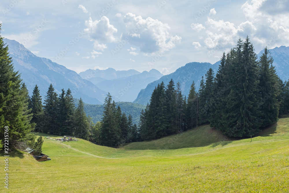 Tirol, Austria, Leutasch region. Alpine Landscape