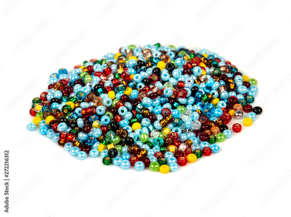 Bunch of colored beads Bunch of colored beads