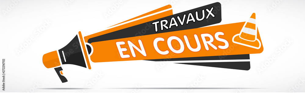 Mégaphone : travaux en cours Mégaphone : travaux en cours