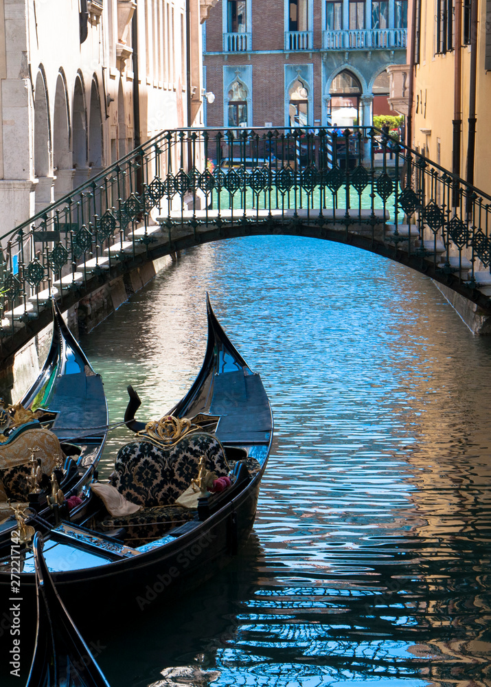 Canales de Venecia y Gondolas