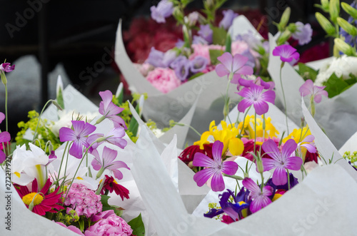 Flower season at Redmond farmer market