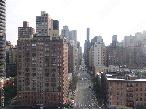 New York street scenery