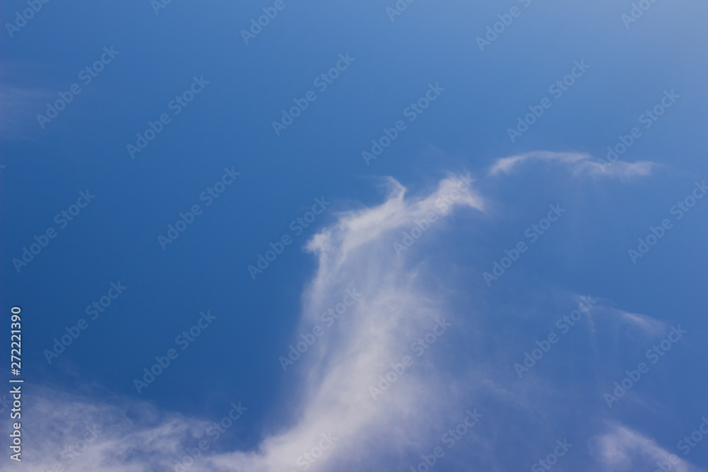 blue sky white clouds nature photography