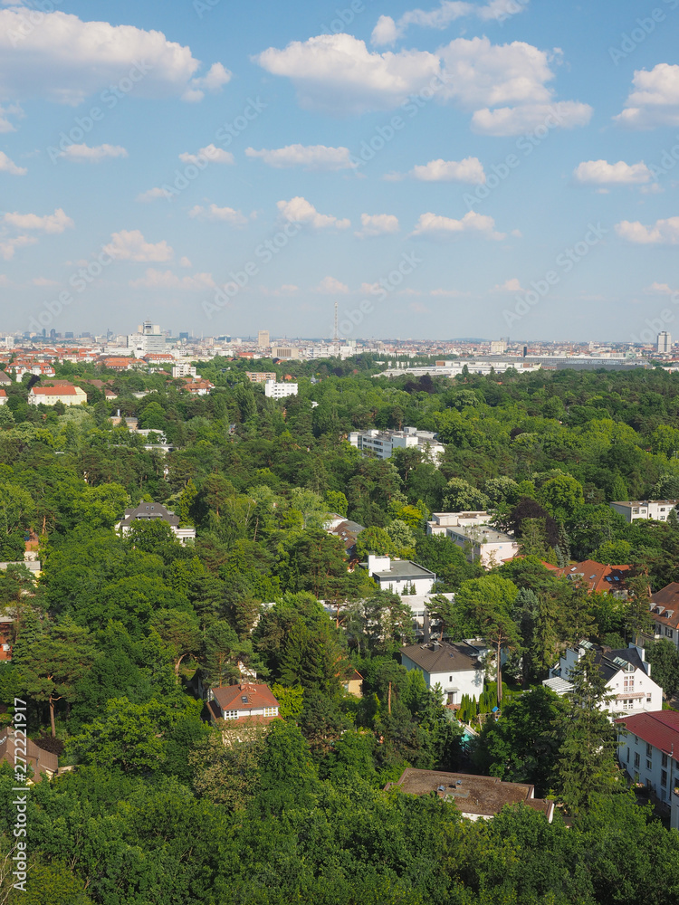 Aerial view of Berlin