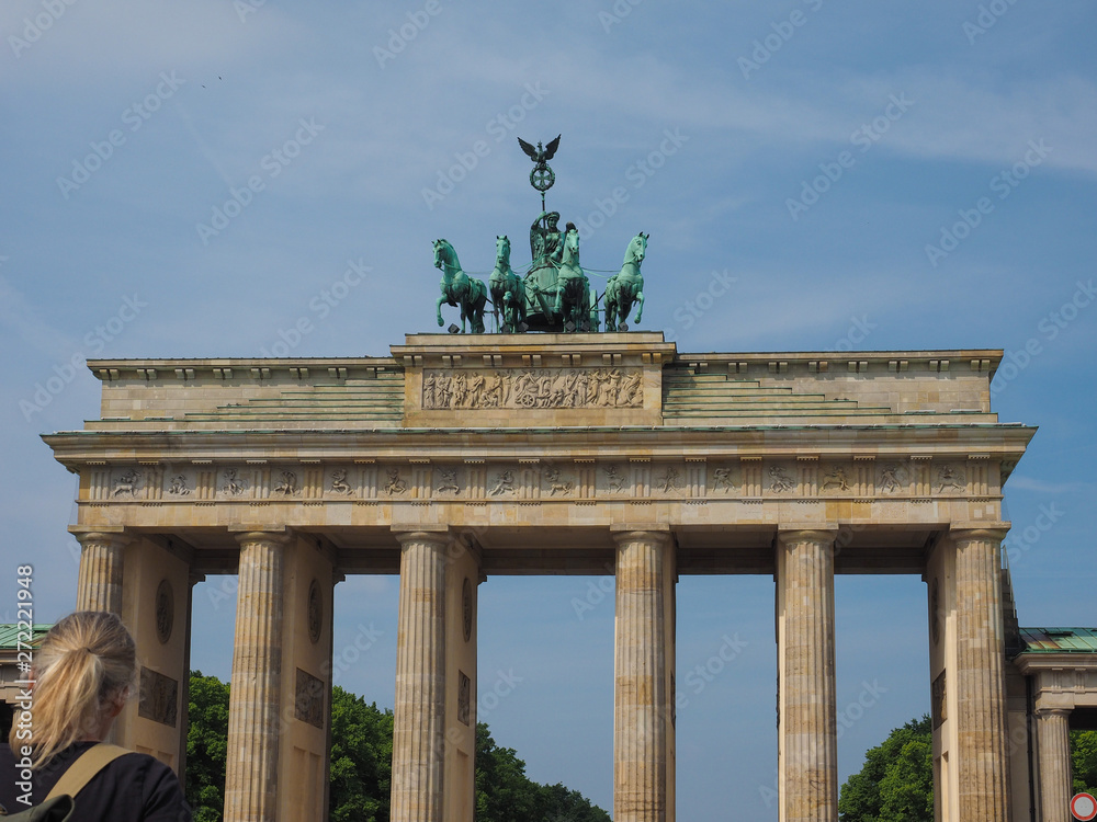 Brandenburger Tor (Brandenburg Gate) in Berlin
