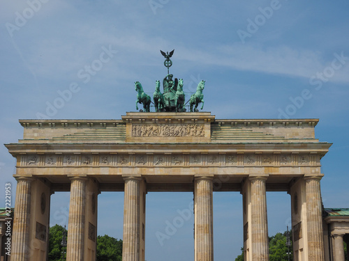 Brandenburger Tor (Brandenburg Gate) in Berlin