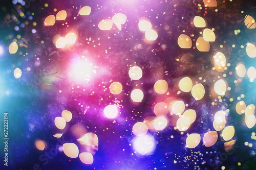 Purple and yellow abstract ...