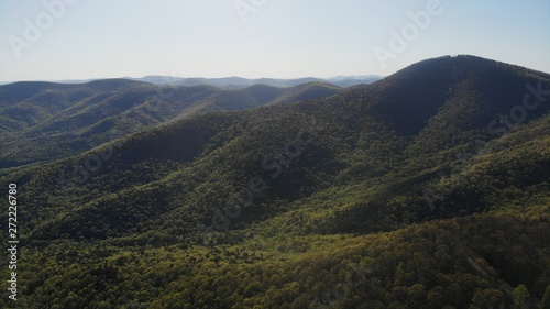 North Georgia Mountains (Appalachia) Aerial Drone HDR Shot © Austin