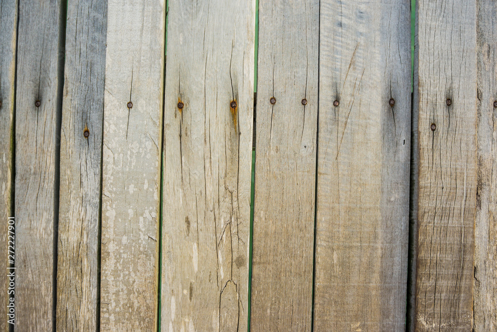 Obraz premium Old wood texture on pathway