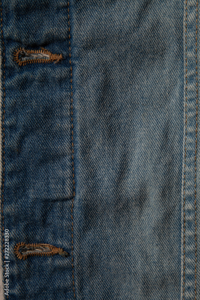 Fototapeta premium fabric of wavy texture of the nervous tissue of jeans
