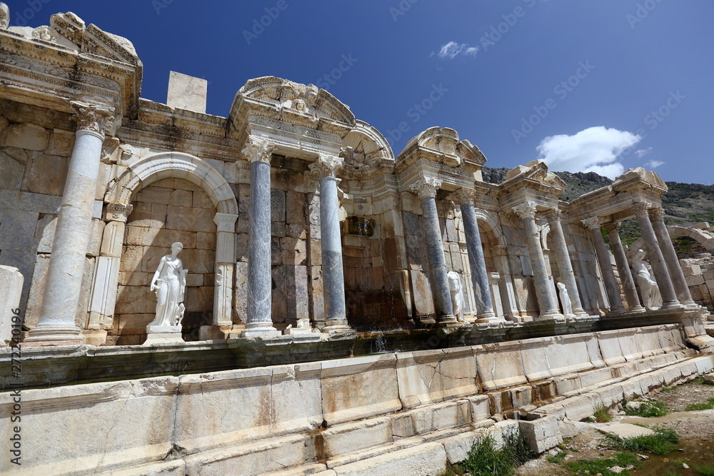 Obraz premium Famous Sagalassos Antique City in Turkey