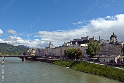 Salzburg, Salzach, Österreich