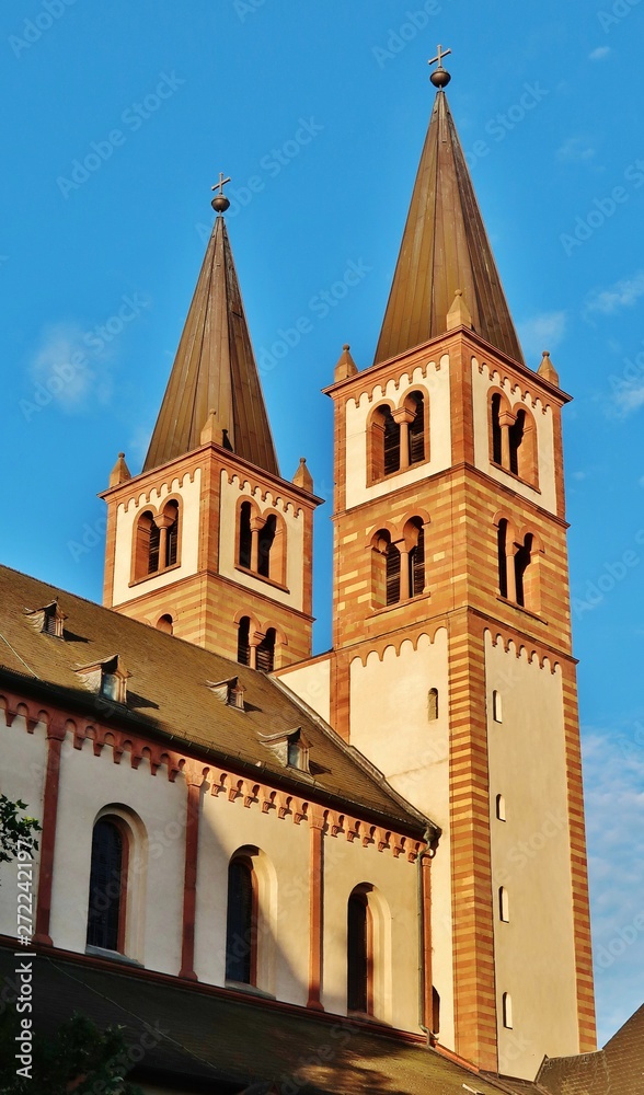 Würzburg, Dom St. Kilian, Turmpaar