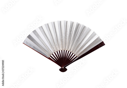 Japan fan isolated white background