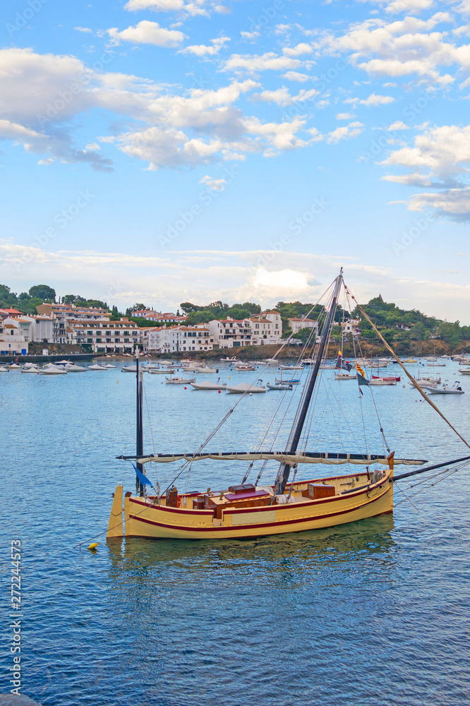 Cadaques, coastal village of the mediterranean sea - Catalonia, Girona, Spain