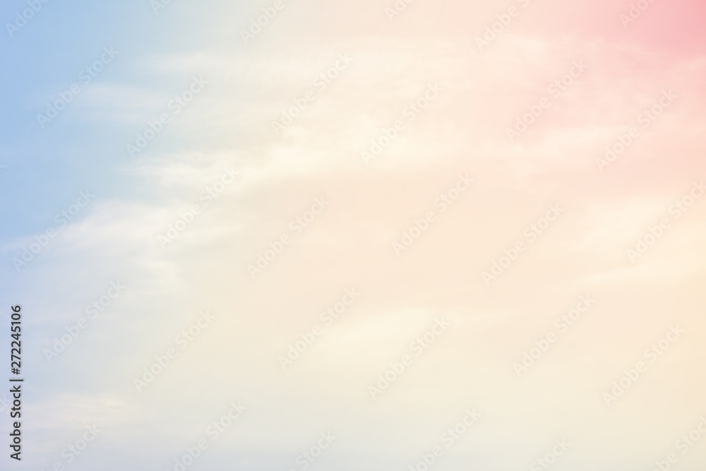 Obraz premium Cloud background with a pastel colour