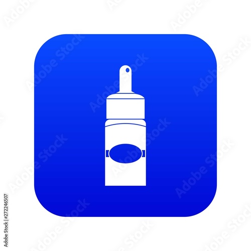 Medical drops icon digital blue for any design isolated on white vector illustration