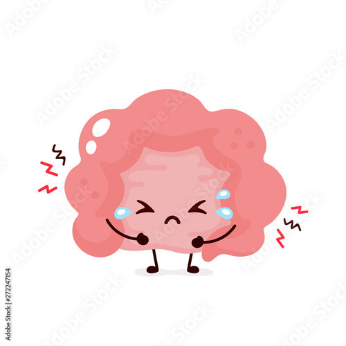 Sad suffering sick cute Intestine