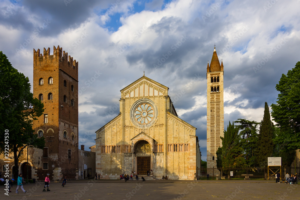 Basilica di San Zeno  Maggiore, Verona , Italy