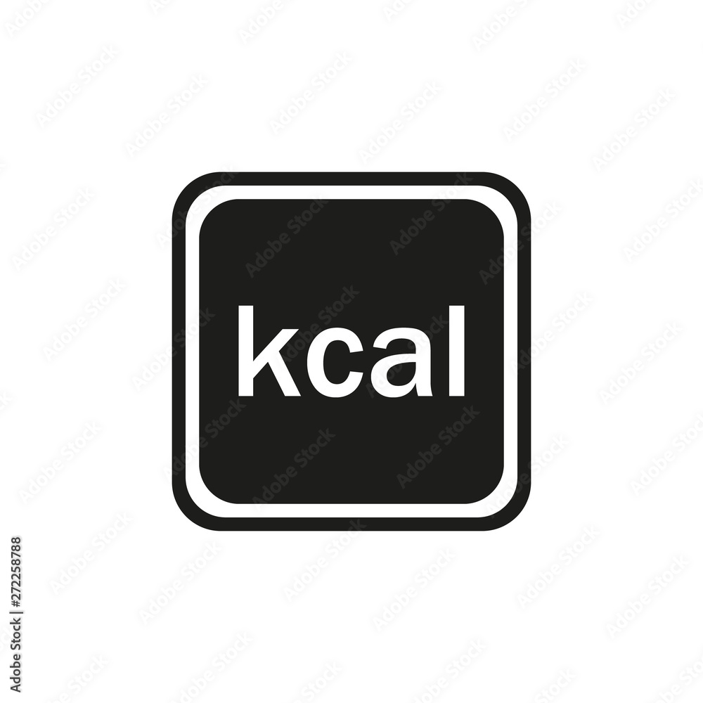 Calories icon. Kcal icon. Vector. Calories icon. Kcal icon. Vector.