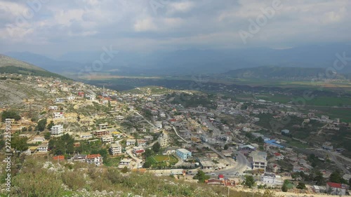 Wallpaper Mural Albanian landscape from the hill of the castle Lekureshi, Saranda, Albania Torontodigital.ca