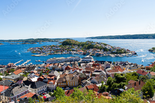 Small Norwegian south coast Town Kragero I
