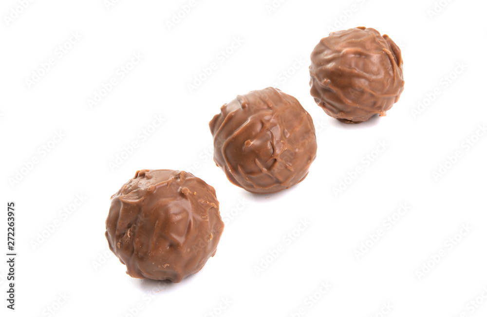chocolate truffles isolated chocolate truffles isolated