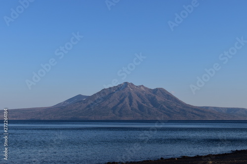 夕暮れ 風不死岳