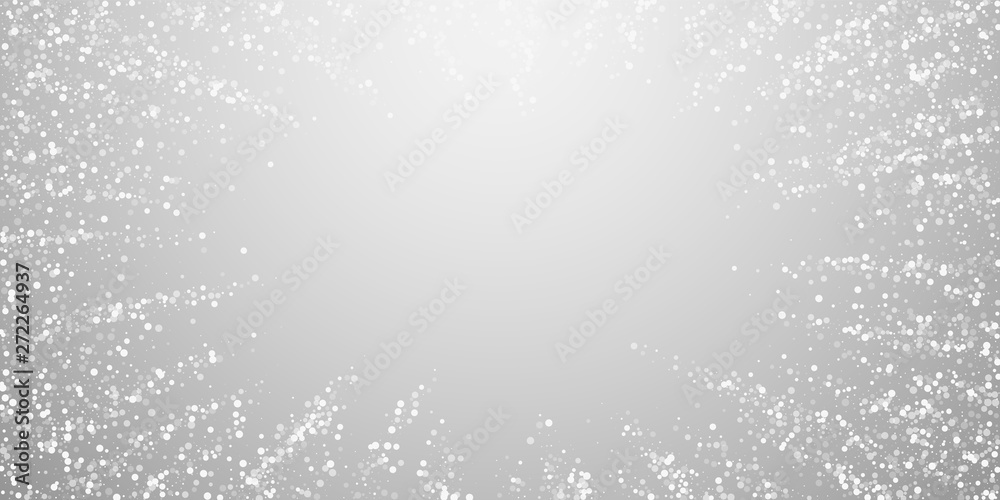 Random white dots Christmas background. 