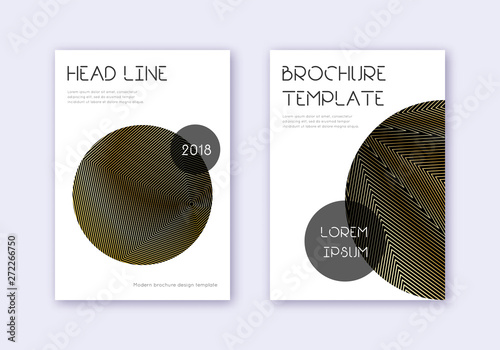 Trendy cover design template set. 