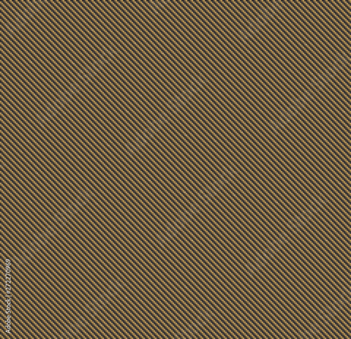 Fototapeta Naklejka Na Ścianę i Meble -  Gold black Carbon Kevlar texture