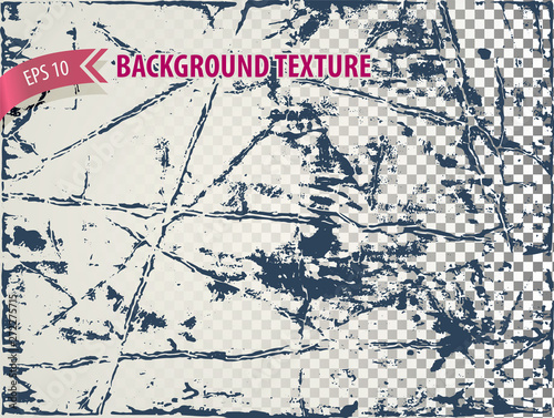 Rough rusty overlay texture with distressed effect. Urban backdrop for site, web design, banner, poster. Vector background.