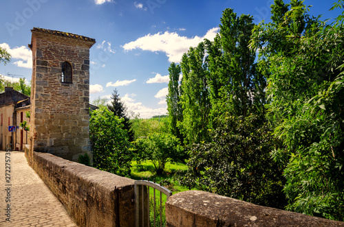 Quadro su tela Marmande is a little town in the Lot-et-Garonne department, France