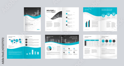 template layout design with cover page for company profile ,annual report , brochures, flyers, presentations, leaflet, magazine,book . and vector a4 size for editable.