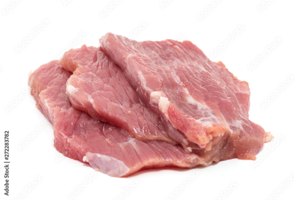 raw meat isolated on white background raw meat isolated on white background