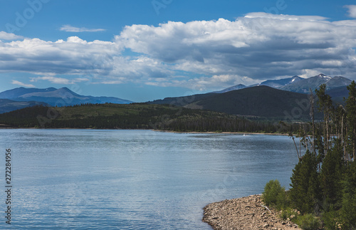 lake in the mountains