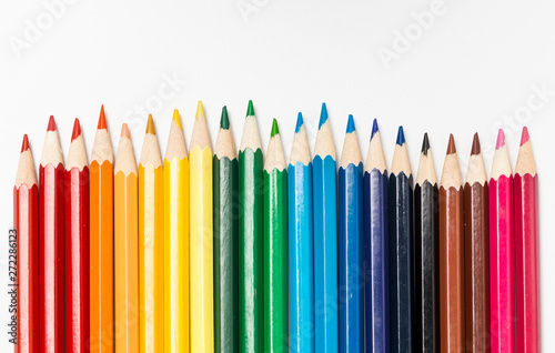 A colored pencil for drawing